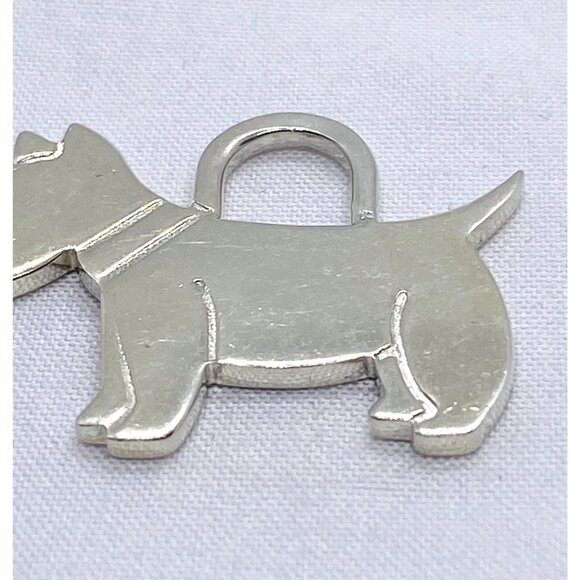 SOLD!!! Tiffany & Co Scottie Dog Charm Pendant in 925 Sterling Silver - Picture 3 of 8